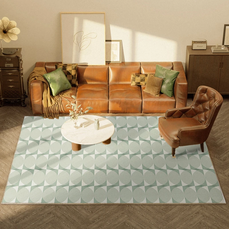 Classic Geometric Living Room Carpet Minimalist Design Color Block Fluffy Soft Bedroom Rugs Decoration Home Polyester Floor Mats
Classic Geometric Living Room Carpet Minimalist Design Color Block Fluffy Soft Bedroom Rugs Decoration Home Polyester Floor Mats