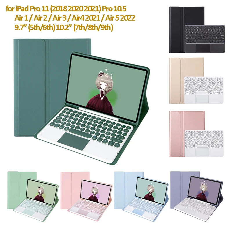 Для iPad Pro 11 2021 10,5 Чехол Air 4 10,9 Air 5 Беспроводная сенсорная клавиатура для iPad Air 3 10,5 Air 2 Air 1 9,7 10,2 2022 чехол
Для iPad Pro 11 2021 10,5 Чехол Air 4 10,9 Air 5 Беспроводная сенсорная клавиатура для iPad Air 3 10,5 Air 2 Air 1 9,7 10,2 2022 чехол