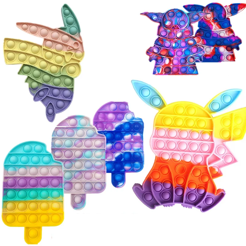 2022 Pop Its Finger Bubble Silicone Cover Animal Frog Rabbit Tortoise Decompression Silicone Bubble notebook Fidget Toys For kid
2022 Pop Its Finger Bubble Silicone Cover Animal Frog Rabbit Tortoise Decompression Silicone Bubble notebook Fidget Toys For kid