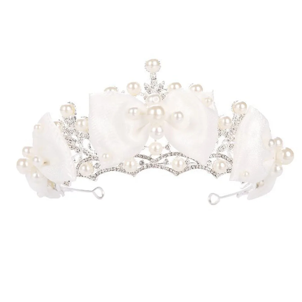 Women's Crown White Bowtie Pearl Headdress Fashion Show Styling Accessory Jewelry Ornament Headwear Ladies 1pc
Women's Crown White Bowtie Pearl Headdress Fashion Show Styling Accessory Jewelry Ornament Headwear Ladies 1pc