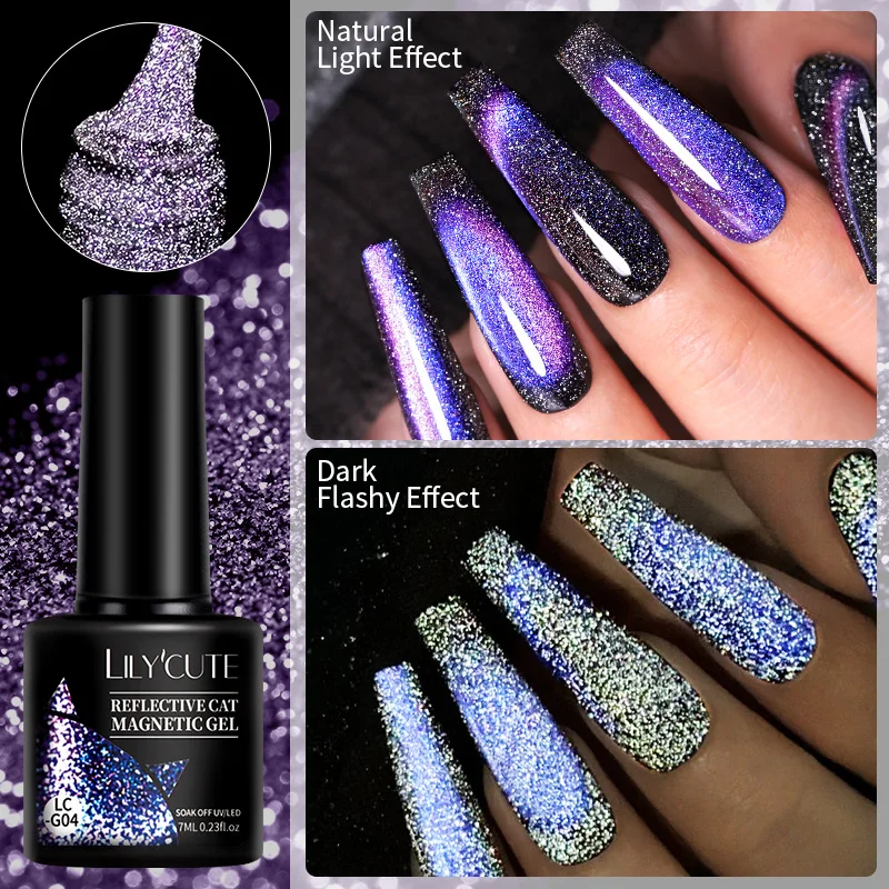 7ML 9D Colorful Reflective Glitter Gel Nail Polish Color Sparkling Sequins Soak Off UV LED Varnish Nail Art Decoration
7ML 9D Colorful Reflective Glitter Gel Nail Polish Color Sparkling Sequins Soak Off UV LED Varnish Nail Art Decoration