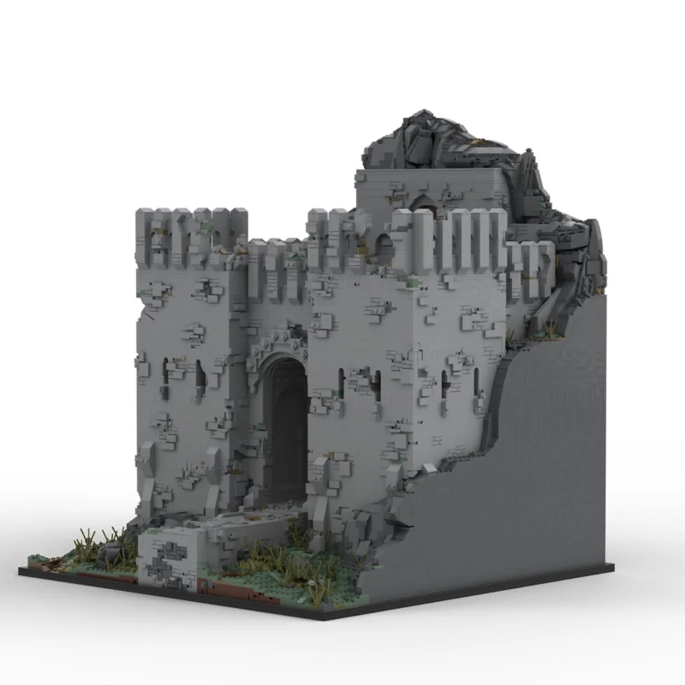 MOC Finwër Castle Building Blocks Street View Building Model Medieval Black Castle Battle Base Diy Education Kid Birthday Gift
MOC Finwër Castle Building Blocks Street View Building Model Medieval Black Castle Battle Base Diy Education Kid Birthday Gift