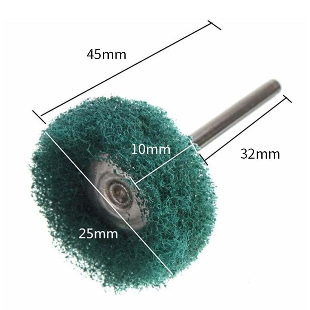 20pcs Abrasive Wheel 3mm Shank Nylon Buffing Brush Grinding Wheel Rotary Tool Accessories Abrasive Brush Rust Remover Tool
20pcs Abrasive Wheel 3mm Shank Nylon Buffing Brush Grinding Wheel Rotary Tool Accessories Abrasive Brush Rust Remover Tool