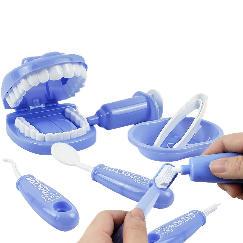 Children's Montessori Boys and Girls Dentist Examining Teeth Model Imitation Doctor Role Playing Family Medical Learning Toys 
Children's Montessori Boys and Girls Dentist Examining Teeth Model Imitation Doctor Role Playing Family Medical Learning Toys