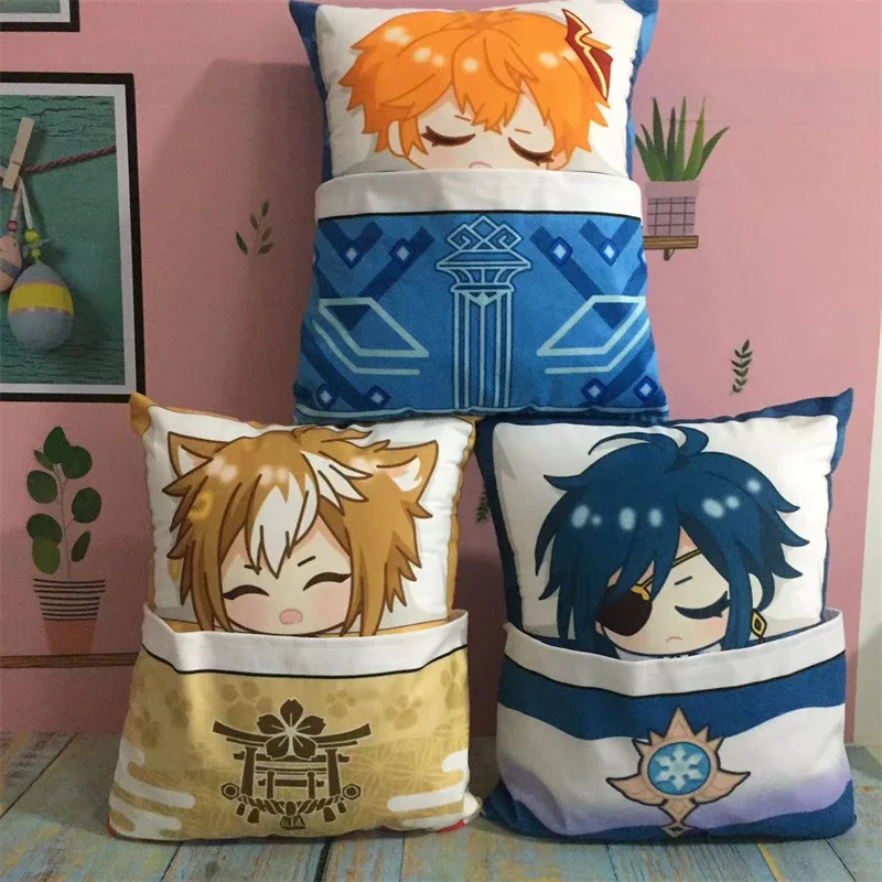 36cm Genshin Impact Square Pillow Xiao Tartaglia Arataki Itto Game Anime Sleeping Stuffed Cushion Doll Toy
36cm Genshin Impact Square Pillow Xiao Tartaglia Arataki Itto Game Anime Sleeping Stuffed Cushion Doll Toy