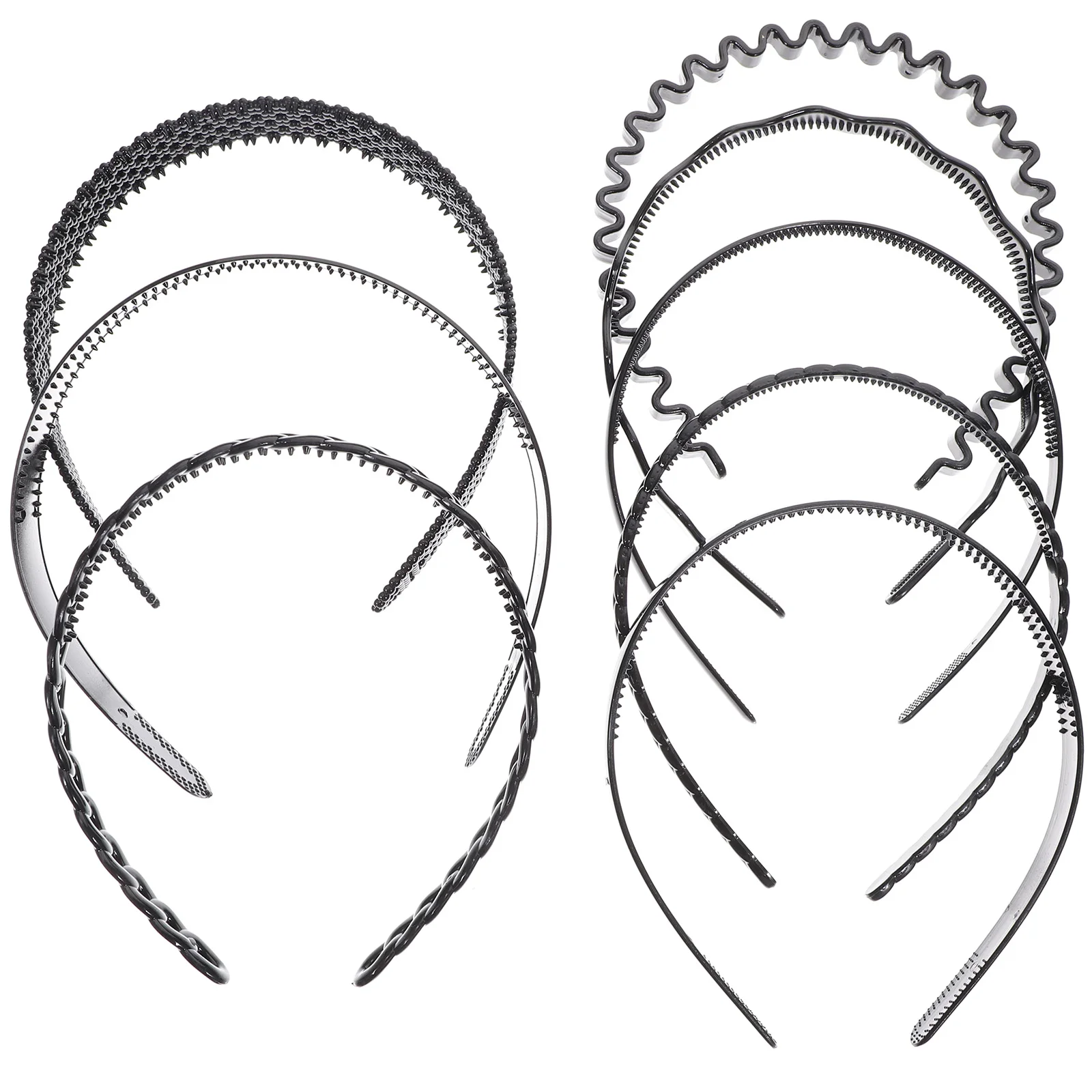 8pcs Unisex Headbands Nonslip Spring Wavy Hairbands Sports Headband Hair Hair Accessories for Men And
8pcs Unisex Headbands Nonslip Spring Wavy Hairbands Sports Headband Hair Hair Accessories for Men And