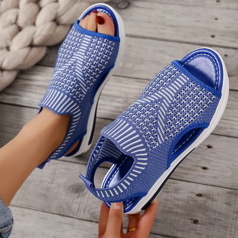 2022 Summer Women Platform Shoes Women New Casual Mesh Hollow Fish Beach Sandals Women's Size 43 Comfort Wedge Sports Sandalis
2022 Summer Women Platform Shoes Women New Casual Mesh Hollow Fish Beach Sandals Women's Size 43 Comfort Wedge Sports Sandalis