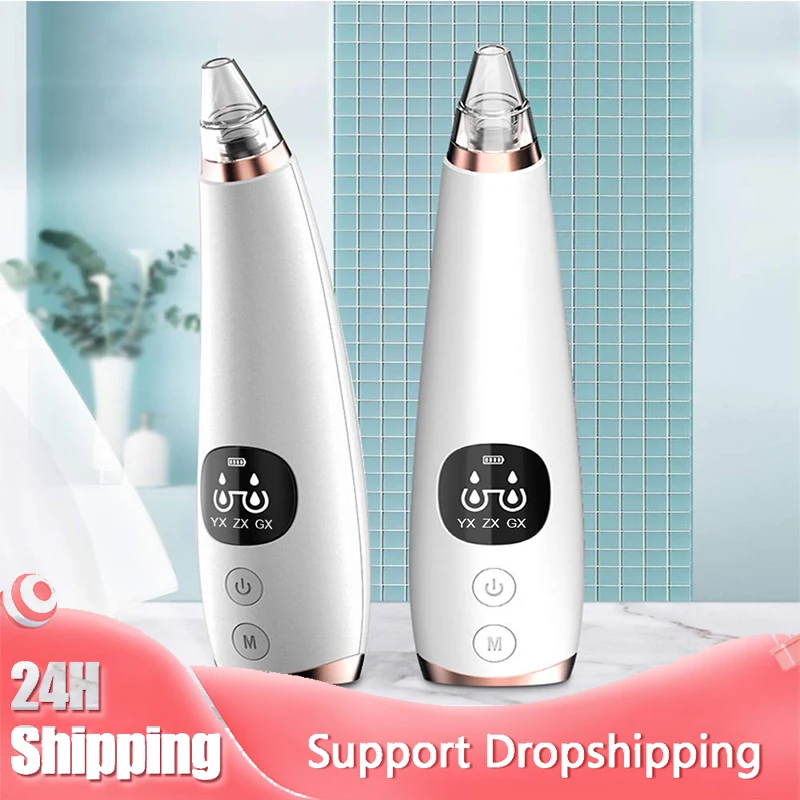 Electric Blackhead Removal USB Rechargeable Pore Cleaner Cleansing Blackhead Removal Face Cleaning Beauty Tool
Electric Blackhead Removal USB Rechargeable Pore Cleaner Cleansing Blackhead Removal Face Cleaning Beauty Tool
