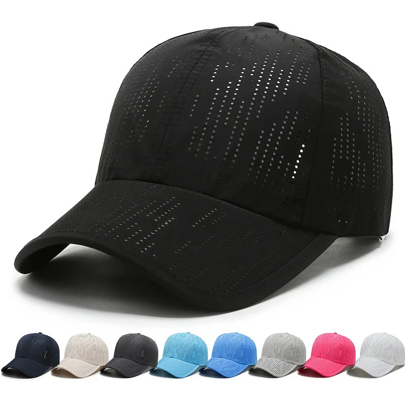 Summer Laser Perforated Sun Hat Quick Drying Hat Men And Women Travel Breathable Sun Hat Outdoor Sports Baseball Cap
Summer Laser Perforated Sun Hat Quick Drying Hat Men And Women Travel Breathable Sun Hat Outdoor Sports Baseball Cap
