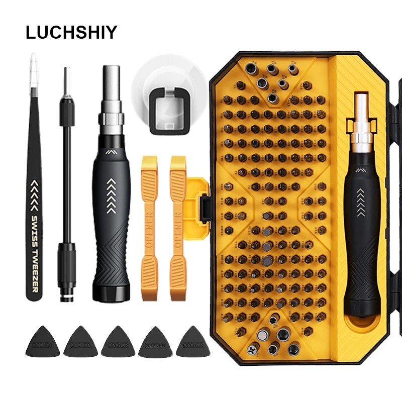 New Precision Screwdriver Set Repair Tools Kit Magnetic Torx Phillips Screw Bits Kit For iPhoneTablet/Watch/PC/Camera Multitools
New Precision Screwdriver Set Repair Tools Kit Magnetic Torx Phillips Screw Bits Kit For iPhoneTablet/Watch/PC/Camera Multitools