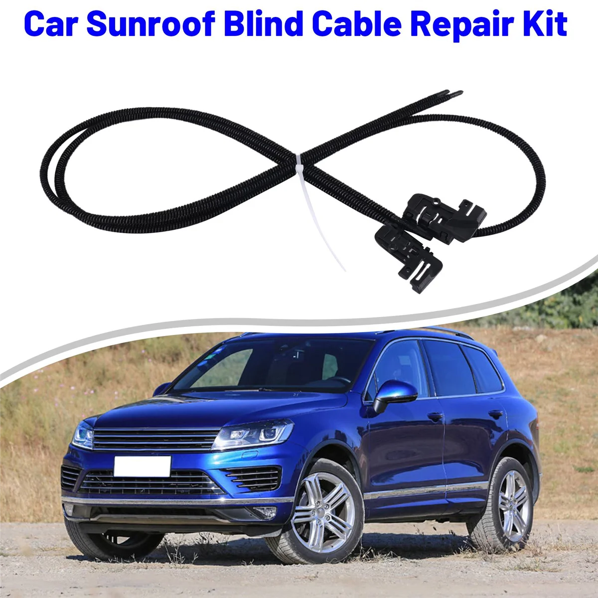 2 Pcs/Set Car Sunroof Blind Cable Repair Kit for Porsche Cayenne VW Touareg 7P5 7P6 2011-2018 7P0898870A
2 Pcs/Set Car Sunroof Blind Cable Repair Kit for Porsche Cayenne VW Touareg 7P5 7P6 2011-2018 7P0898870A
