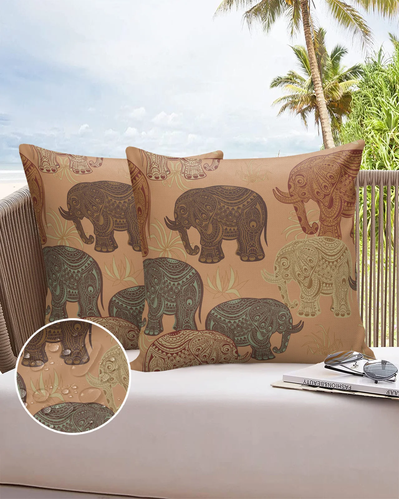 Elephant Grass Plant Carved Sofa Double-sided Printing Pillow Covers 30 X 50cm Waterproof Square Pillowcase for Bedroom 
Elephant Grass Plant Carved Sofa Double-sided Printing Pillow Covers 30 X 50cm Waterproof Square Pillowcase for Bedroom