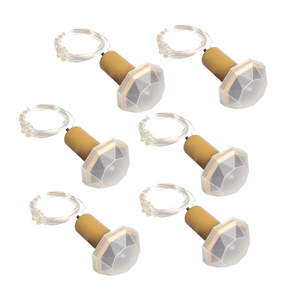 6pcs Solar Bottle Cork String Lights Colorful LED Copper Wire Light Party Supplies for Home KTV Bar
6pcs Solar Bottle Cork String Lights Colorful LED Copper Wire Light Party Supplies for Home KTV Bar