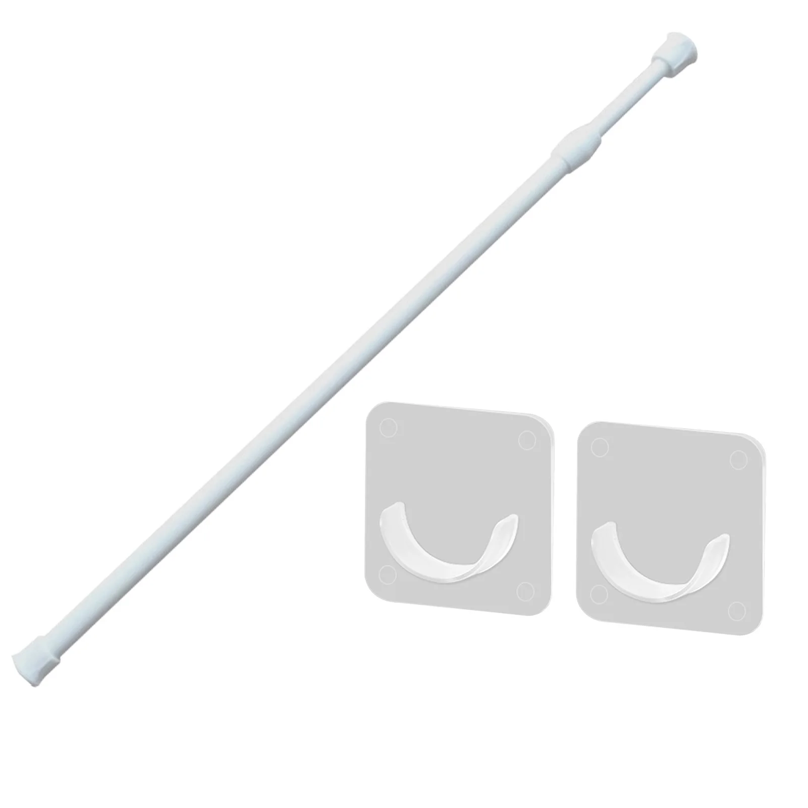 Self Adhesive Curtain Rod Bracket Metal Telescopic Drapery Hardware Set Adjustable Telescopic Shower Rod For Bathroom Bathtub
Self Adhesive Curtain Rod Bracket Metal Telescopic Drapery Hardware Set Adjustable Telescopic Shower Rod For Bathroom Bathtub