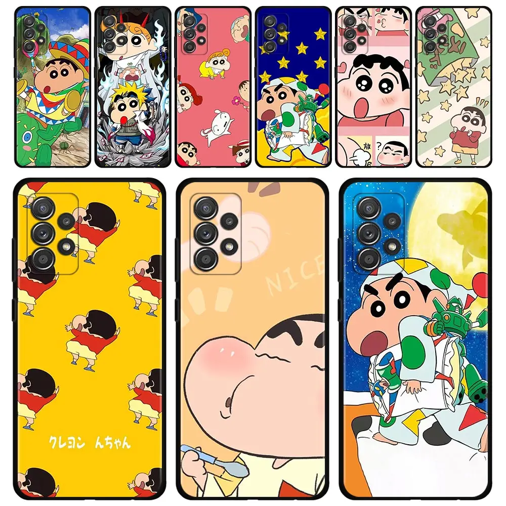 Phone Case For Samsung Galaxy A12 A52 A51 A32 A21s A71 A02s for Samsung A22 A72 A52s A31 A41 A03 A13 A02 Cover Cartoon Shinchan
Phone Case For Samsung Galaxy A12 A52 A51 A32 A21s A71 A02s for Samsung A22 A72 A52s A31 A41 A03 A13 A02 Cover Cartoon Shinchan