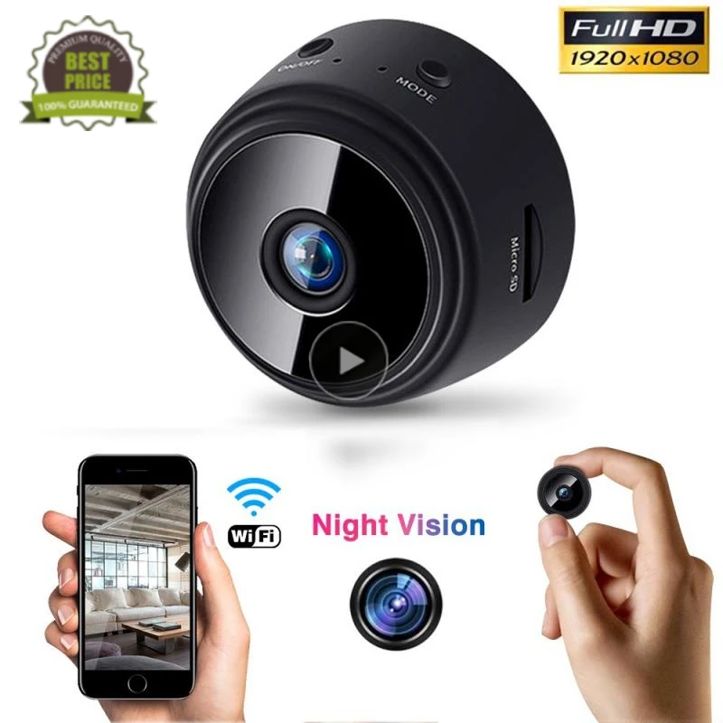 Night Version A9 Mini Camera Wifi 1080p HD Wireless Surveillance Camera Home Security Camera Mini Camcorders Video Recorder Cam
Night Version A9 Mini Camera Wifi 1080p HD Wireless Surveillance Camera Home Security Camera Mini Camcorders Video Recorder Cam