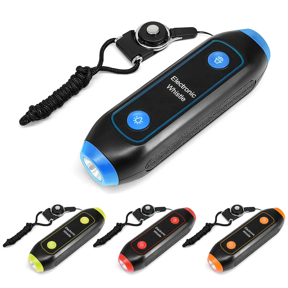 Electronic Whistle 3 Tone High Volume Whistle with LED Light Outdoor Camping Survival Emergency Training Whistle with Lanyard
Electronic Whistle 3 Tone High Volume Whistle with LED Light Outdoor Camping Survival Emergency Training Whistle with Lanyard