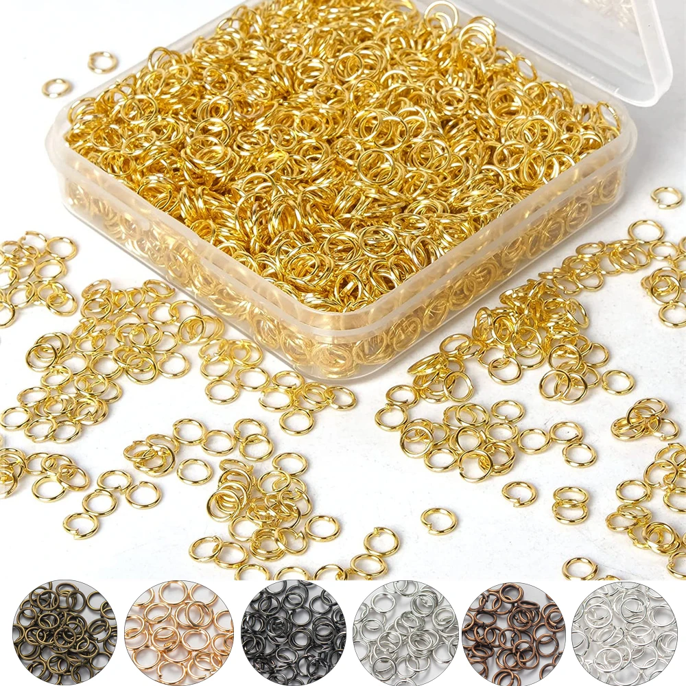 200pcs/lot 3 4 5 6 7 8 9 10mm Metal Open Jump Rings Connectors Split Rings for Earrings and Keychains Jewelry Making Supplies
200pcs/lot 3 4 5 6 7 8 9 10mm Metal Open Jump Rings Connectors Split Rings for Earrings and Keychains Jewelry Making Supplies