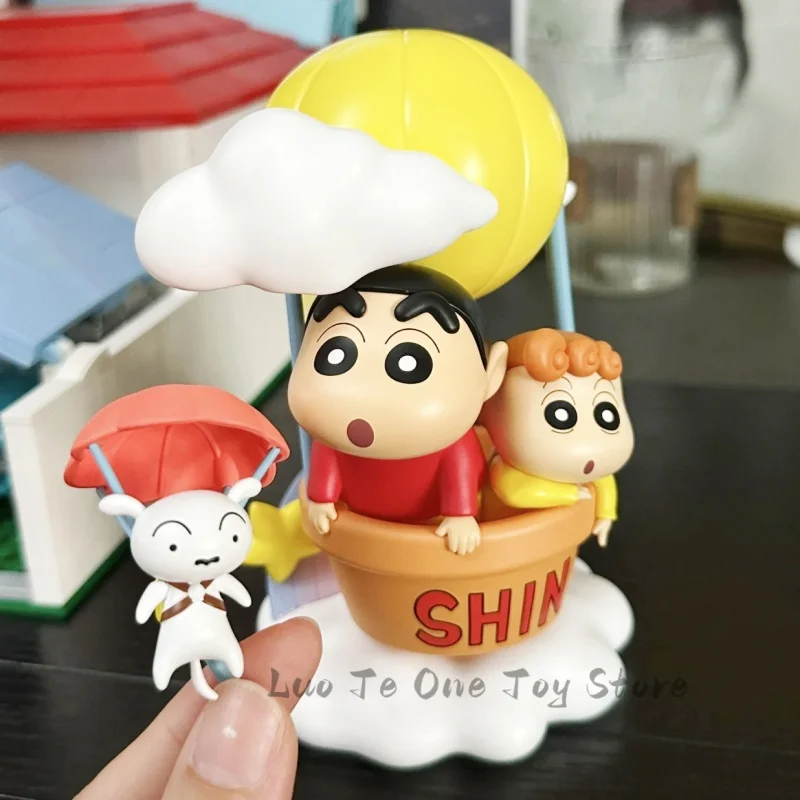Аниме 15 см Crayon Shin-Chan Ограниченная серия-облачная роуминговая серия модная игра