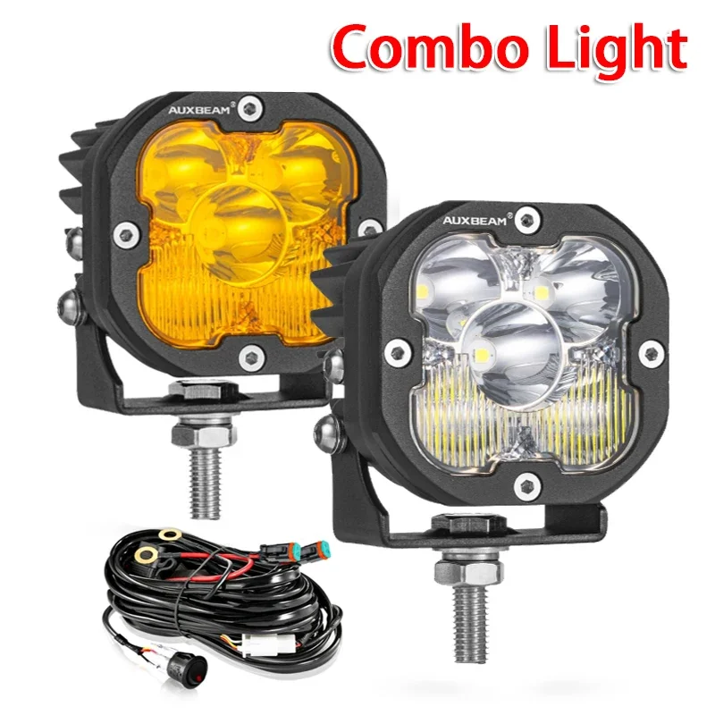 Auxbeam 3-дюймовые светодиодные рабочие фары мощностью 80 Вт с жгутом DT для грузовиков-пикапов Offroad
Auxbeam 3-дюймовые светодиодные рабочие фары мощностью 80 Вт с жгутом DT для грузовиков-пикапов Offroad