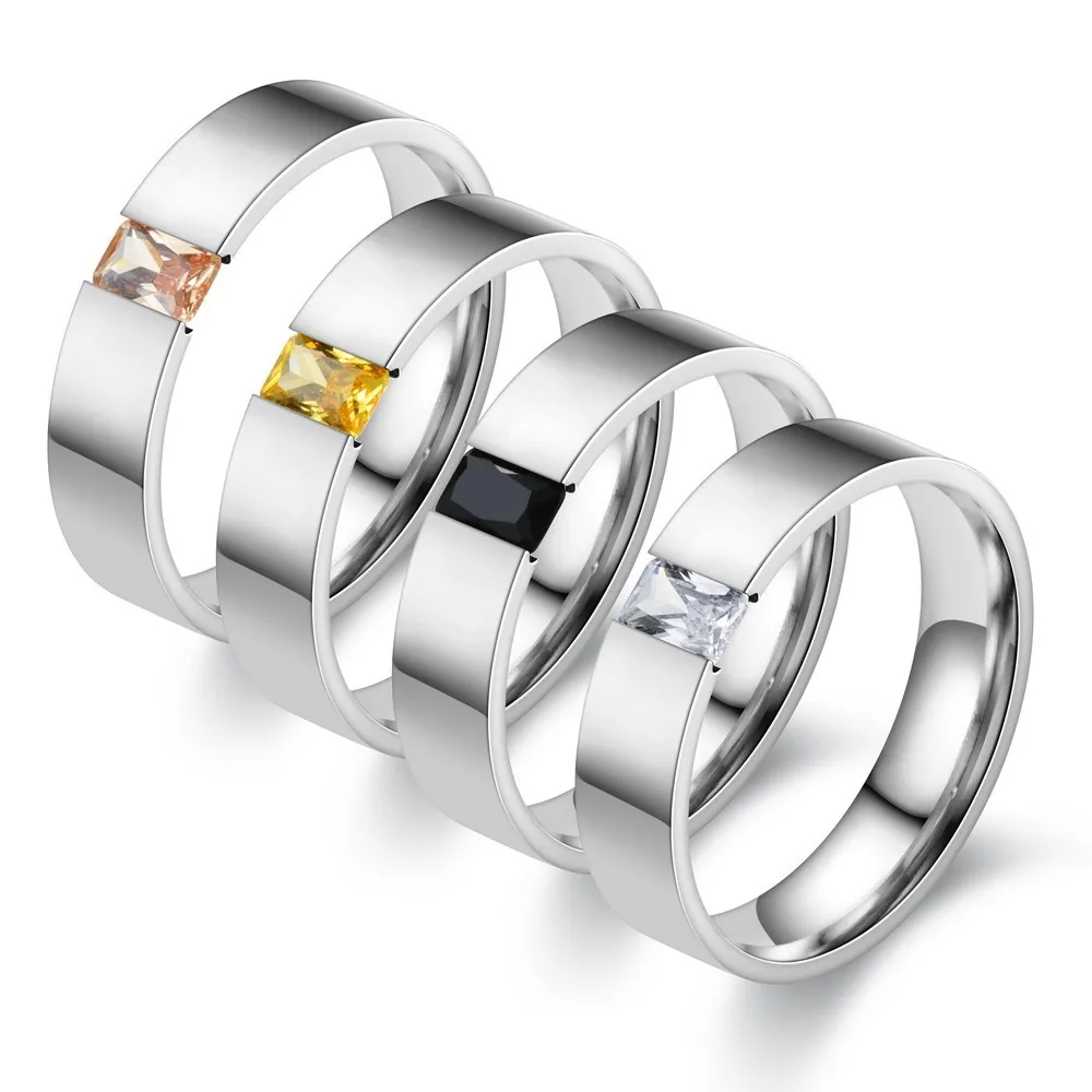 2023 Trendy Unisex Titanium Steel Rings For Men And Women Round Inlaid With Zircon Jewelry Gift Offers With Free Shipping
2023 Trendy Unisex Titanium Steel Rings For Men And Women Round Inlaid With Zircon Jewelry Gift Offers With Free Shipping