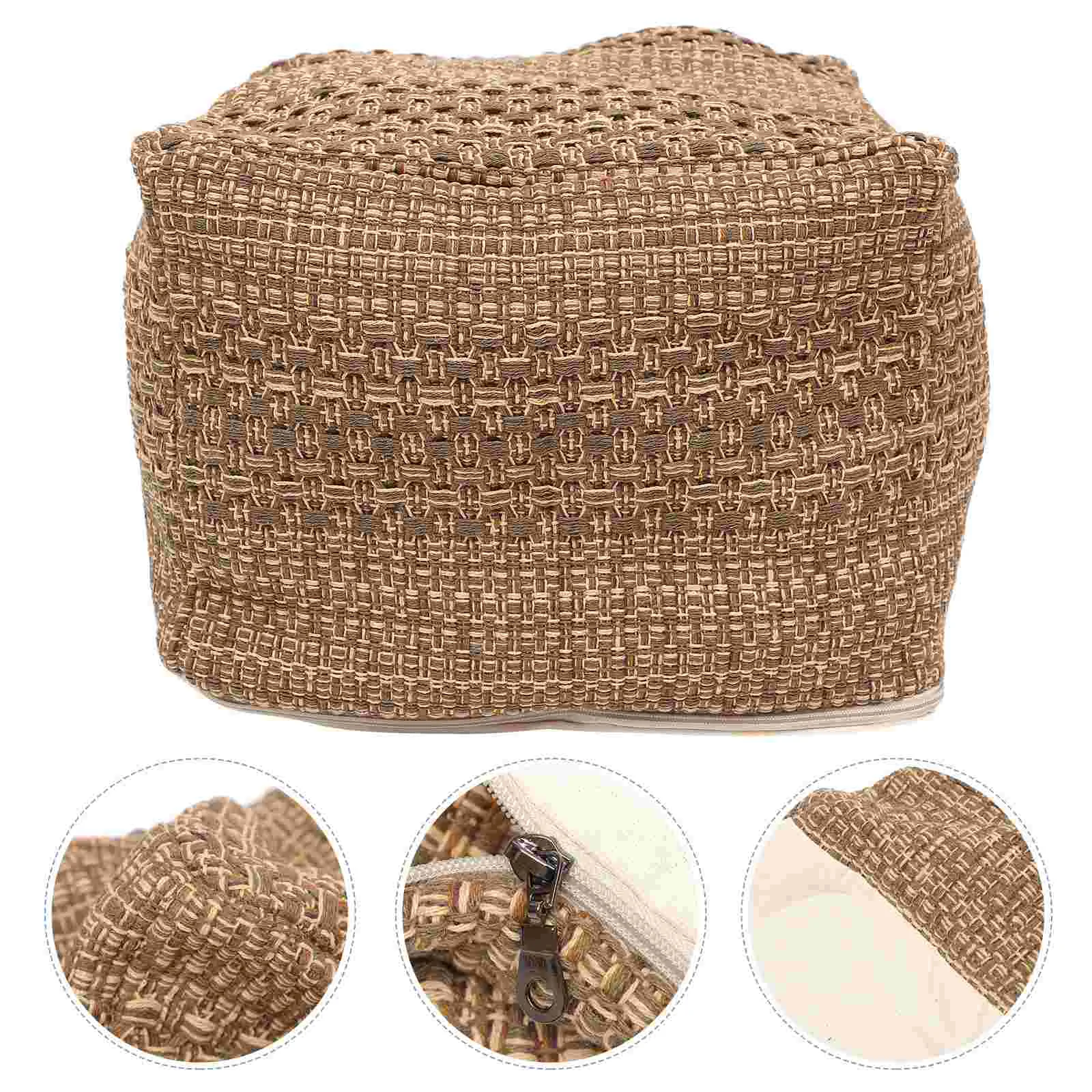 Decor Footstool Comfortable Cotton Linen Mat Cover Chair Detachable Cushion Floor
Decor Footstool Comfortable Cotton Linen Mat Cover Chair Detachable Cushion Floor