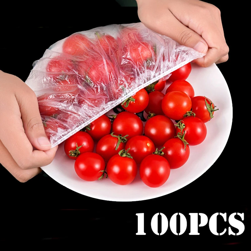 100Pcs Elastic Food Storage Covers Reusable Stretch Plastic Wrap Bowl Cover Outdoor Picnic Anti Fly Kitchen Fresh Keep Saver Bag
100Pcs Elastic Food Storage Covers Reusable Stretch Plastic Wrap Bowl Cover Outdoor Picnic Anti Fly Kitchen Fresh Keep Saver Bag