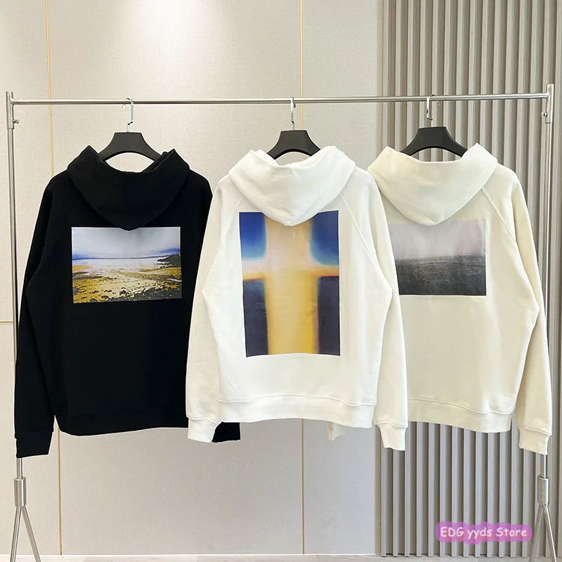 Fw21 Classic Men's Sweatshirt Jerry Lorenzo Fashion Brand Back Landscape Print 100% Cotton Hip Hop Loose Unisex Hoodie
Fw21 Classic Men's Sweatshirt Jerry Lorenzo Fashion Brand Back Landscape Print 100% Cotton Hip Hop Loose Unisex Hoodie