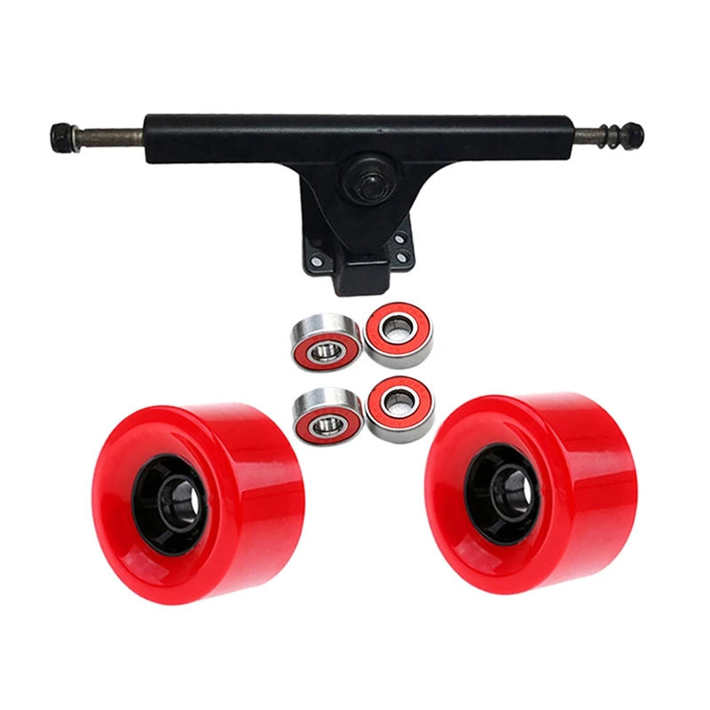 7 Inch Skateboard Bracket with 78A Skateboard Wheels 83X52mm Longboard Wheel Bearing Set Skateboard Accessories
7 Inch Skateboard Bracket with 78A Skateboard Wheels 83X52mm Longboard Wheel Bearing Set Skateboard Accessories
