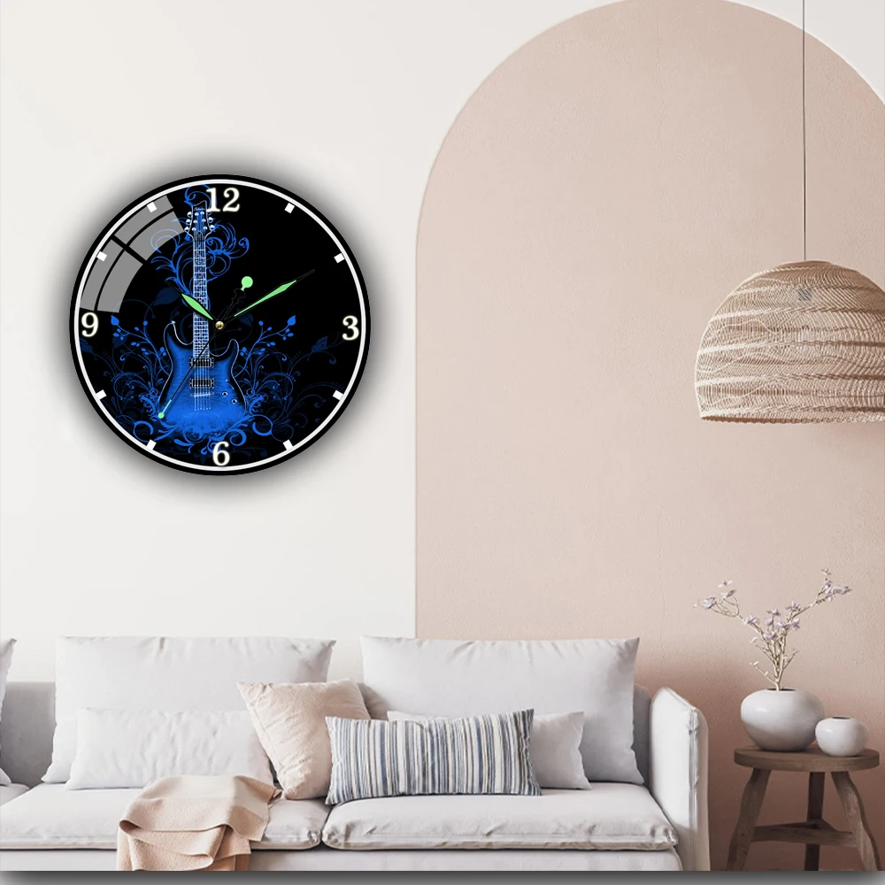And Black Color Style Electric Guitar Acrylic Wall Clock For Home Office Wall Decoration Living Room Bathroom Decor Needle Hangi
And Black Color Style Electric Guitar Acrylic Wall Clock For Home Office Wall Decoration Living Room Bathroom Decor Needle Hangi