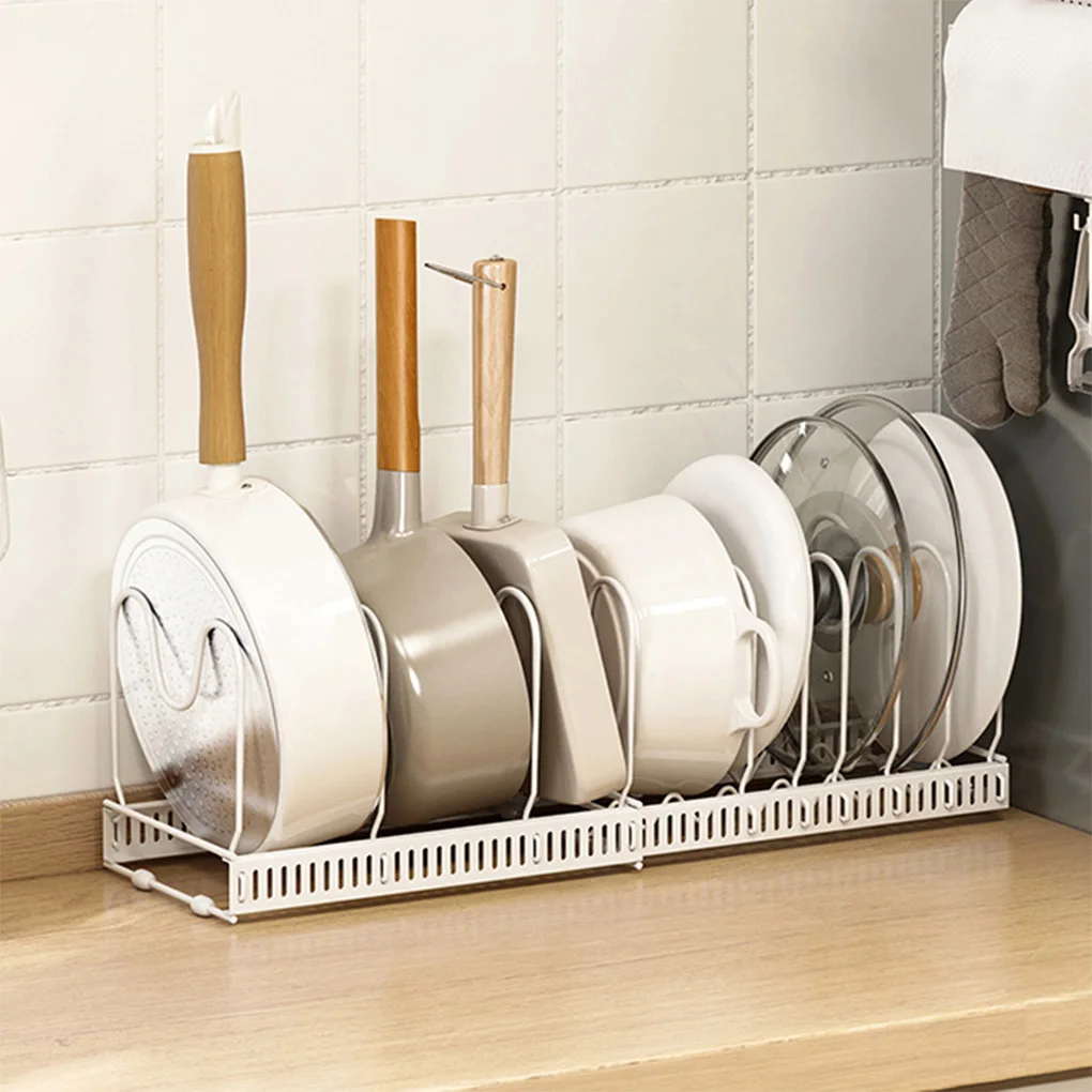 Kitchen Pot Lid Organizer Cooking Bowls Rack Extendable Pan Cover Storage Holder Countertop Shelf Stand Home Supplies
Kitchen Pot Lid Organizer Cooking Bowls Rack Extendable Pan Cover Storage Holder Countertop Shelf Stand Home Supplies