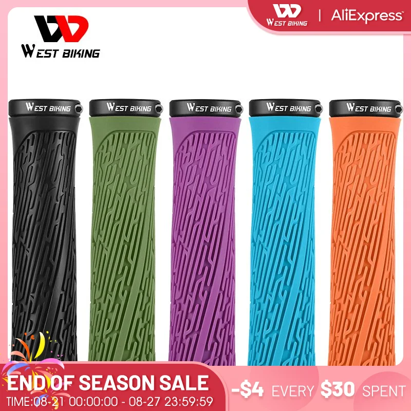 WEST BIKING 1 Pair Cycling Grips Rubber Handlebar Cover Outdoor MTB Road Bike Shockproof Anti-Slip Racing Ergonomic Grips Cover
WEST BIKING 1 Pair Cycling Grips Rubber Handlebar Cover Outdoor MTB Road Bike Shockproof Anti-Slip Racing Ergonomic Grips Cover