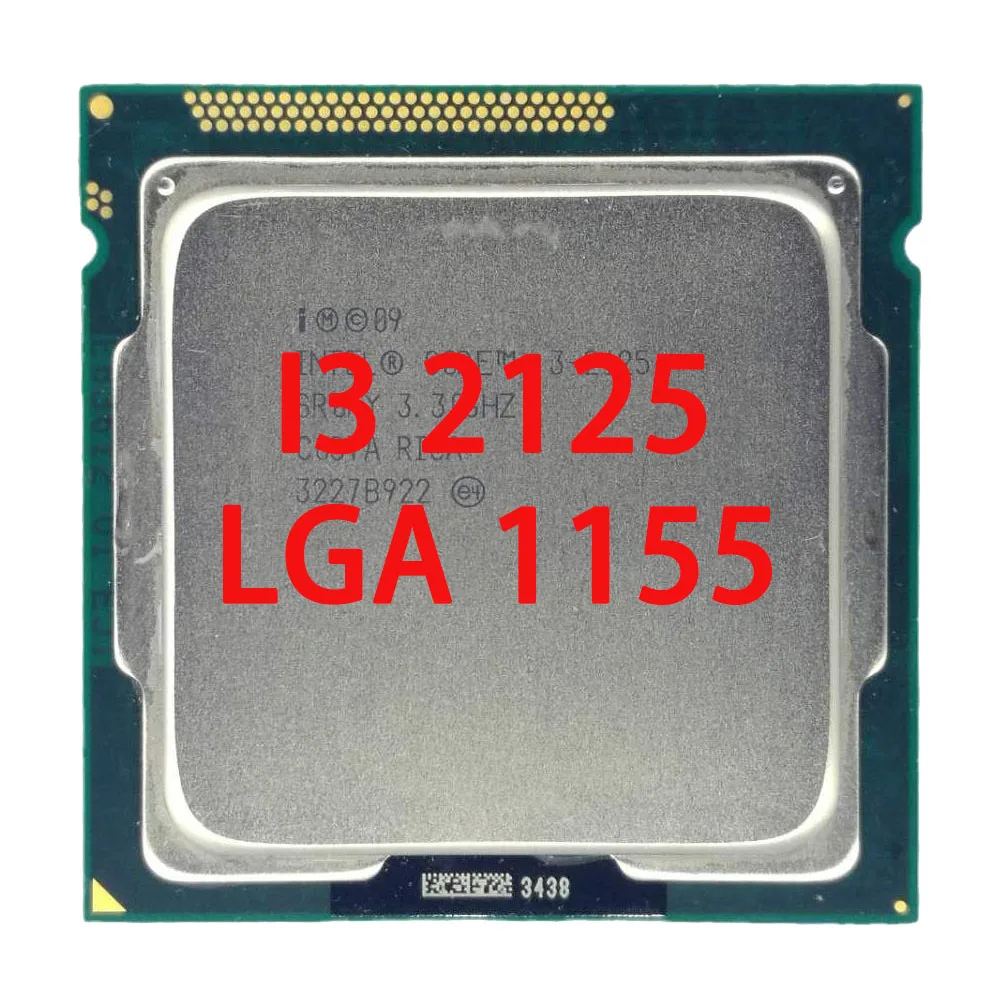 

Intel Core i3-2125 i3 2125 3.3 GHz Dual-Core CPU Processor 3M 65W LGA 1155