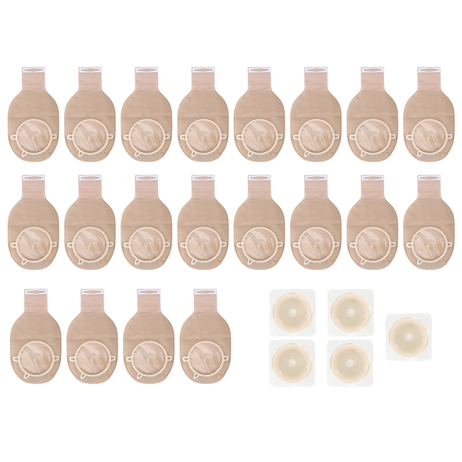 2 Piece Colostomy Bags Drainable Prevent Leakage Ostomy Bag Active Carbon Filter Barriers Stoma Cleaning Medical Hydrocolloid
2 Piece Colostomy Bags Drainable Prevent Leakage Ostomy Bag Active Carbon Filter Barriers Stoma Cleaning Medical Hydrocolloid