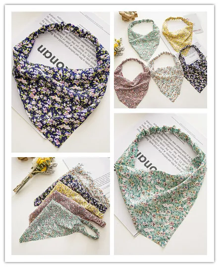 Summer Floral Head Scarf Pastoral Style All-match Elastic Hair Band European And American Style Triangle Scarf Hair Accessories
Summer Floral Head Scarf Pastoral Style All-match Elastic Hair Band European And American Style Triangle Scarf Hair Accessories