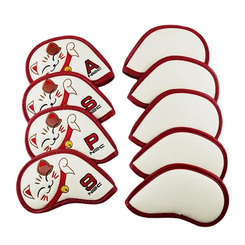 Golf Head Cover Waterproof Lucky Cat Pattern Anime Golf Head Covers PU Leather Golf Driver Hybrid Cover For Outdoor Golf Sports
Golf Head Cover Waterproof Lucky Cat Pattern Anime Golf Head Covers PU Leather Golf Driver Hybrid Cover For Outdoor Golf Sports
