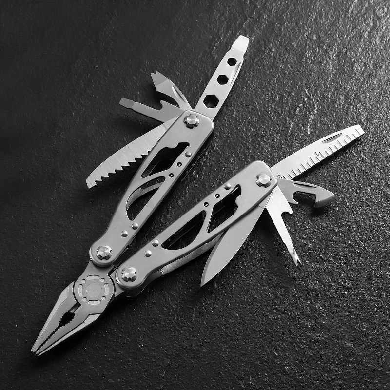 Small Tool Stainless Steel Folding Pliers Multi-functional Pliers Pocket Knife Mini Portable Outdoor Camping Pliers Multitool
Small Tool Stainless Steel Folding Pliers Multi-functional Pliers Pocket Knife Mini Portable Outdoor Camping Pliers Multitool