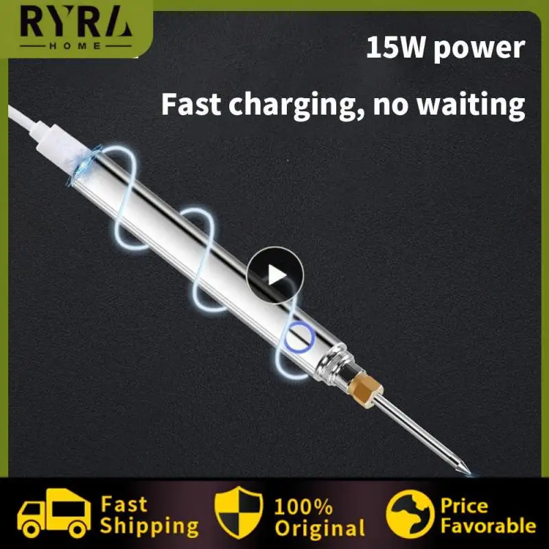 Electric Soldering Iron Mini Small Household Electric Welding Usb Student Home Welding Pen Tools And Gadgets Internal Heat
Electric Soldering Iron Mini Small Household Electric Welding Usb Student Home Welding Pen Tools And Gadgets Internal Heat