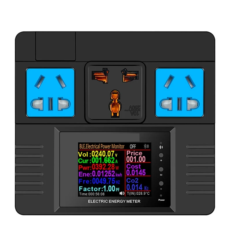 Digital Energy Meter 16A AC85-265V WIFI Power Electricity Monitor Alexa Google Home Voice Control For Tuya Smart Life APP
Digital Energy Meter 16A AC85-265V WIFI Power Electricity Monitor Alexa Google Home Voice Control For Tuya Smart Life APP