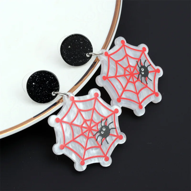 New Halloween Personalized Earrings Pumpkin Palm Three-Dimensional Printing Acrylic Earrings
New Halloween Personalized Earrings Pumpkin Palm Three-Dimensional Printing Acrylic Earrings