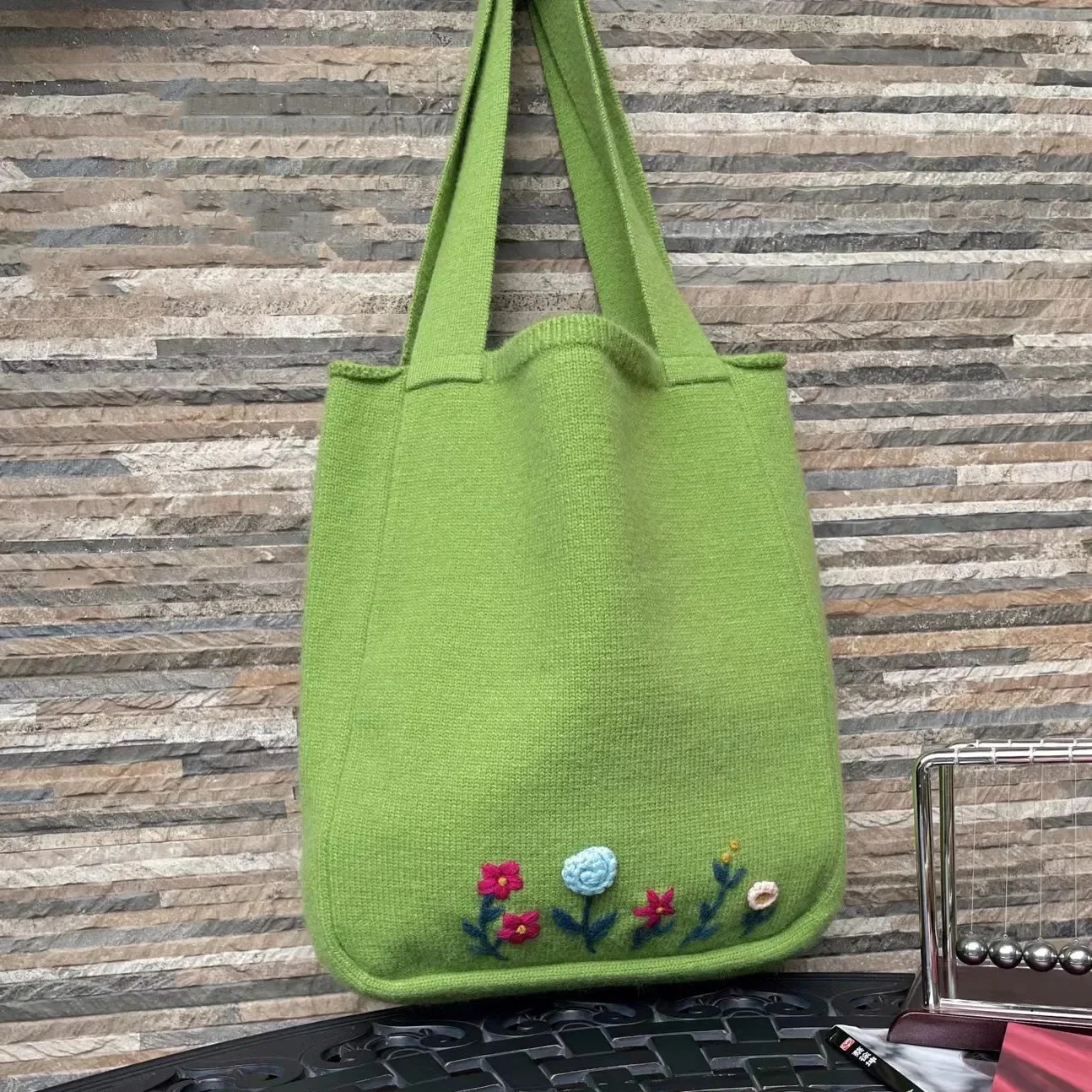 Female Etsy Handmade Embroidery Crochet Cottage Core Tote Bag Winter Vintage Granny Knitted Big Capacity Pouch Shopping Bag
Female Etsy Handmade Embroidery Crochet Cottage Core Tote Bag Winter Vintage Granny Knitted Big Capacity Pouch Shopping Bag
