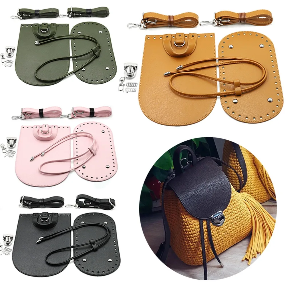 7pcs/Set Craft Woven Leather Handmade Diy Backpack Accessories Handbag Shoulder Strap Flap Cover Bag Bottoms
7pcs/Set Craft Woven Leather Handmade Diy Backpack Accessories Handbag Shoulder Strap Flap Cover Bag Bottoms