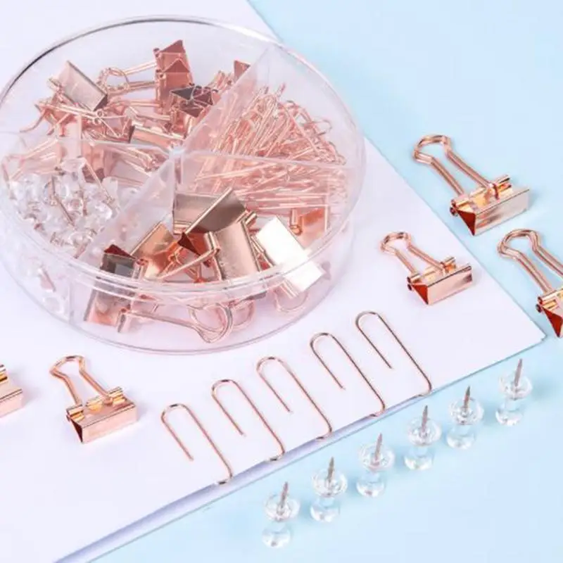 72Pcs Binder Clips Paper Clips Metal Binder Clips Black Grip Clamps Paper Document Office School Stationery with Acrylic Box
72Pcs Binder Clips Paper Clips Metal Binder Clips Black Grip Clamps Paper Document Office School Stationery with Acrylic Box