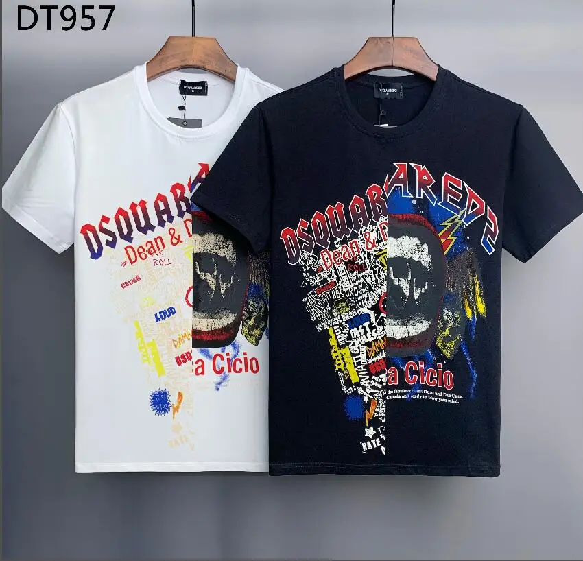 Мужская хлопковая футболка Dsquared2 с коротким рукавом и принтом, новинка 2022
Мужская хлопковая футболка Dsquared2 с коротким рукавом и принтом, новинка 2022