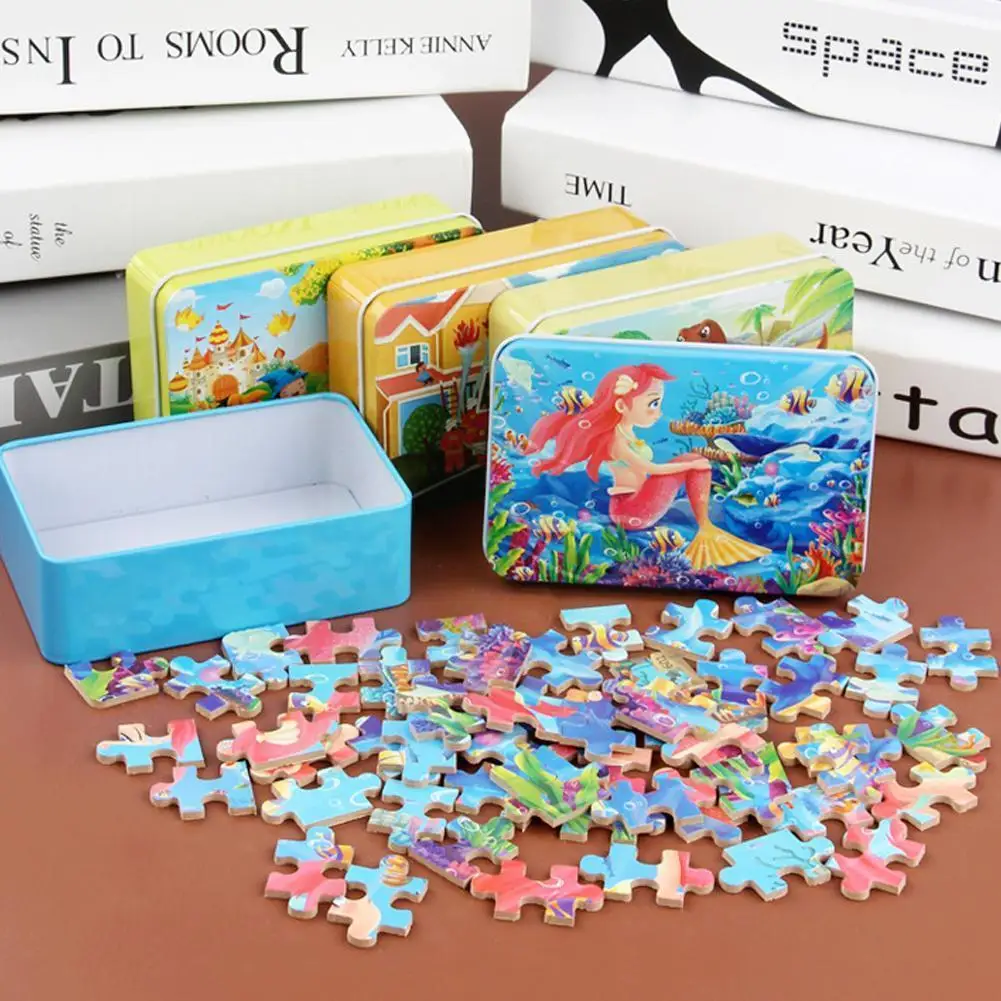 60 Pieces Iron Box Customized Children Puzzles Anime Children's Puzzles Jigsaw Cartoon Education Puzzles Early Flat Educati I0d2
60 Pieces Iron Box Customized Children Puzzles Anime Children's Puzzles Jigsaw Cartoon Education Puzzles Early Flat Educati I0d2