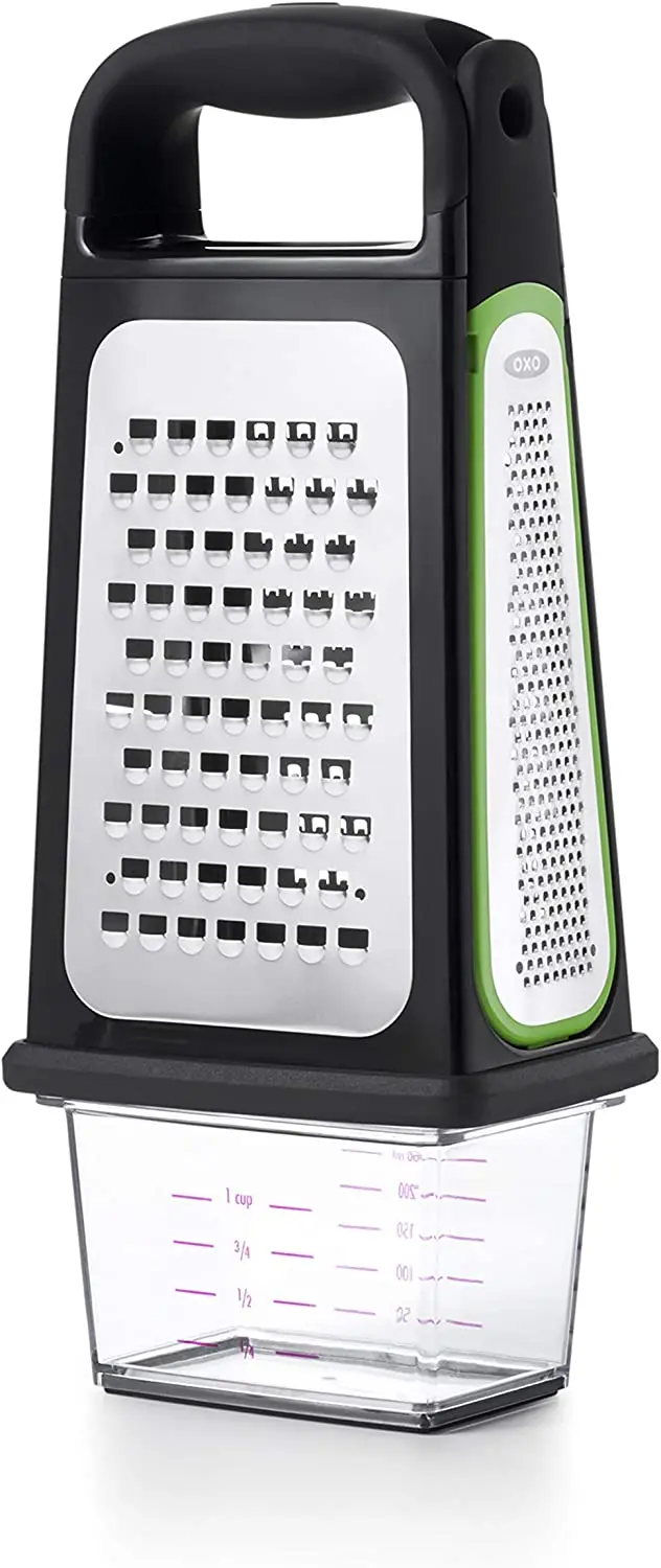 Good Grips Engraved Medium Grater, Yellow Grater Vegetable Potato Cucumber Carrot Slicer Chopper Fruit Peeler Cutter Tool
Good Grips Engraved Medium Grater, Yellow Grater Vegetable Potato Cucumber Carrot Slicer Chopper Fruit Peeler Cutter Tool