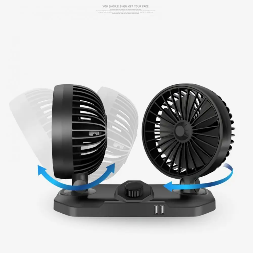 Car Fan Easy to Install Car Air Cooler 12V/24V 360 Degree Rotation Excellent Dual Head Car Cooling Fan
Car Fan Easy to Install Car Air Cooler 12V/24V 360 Degree Rotation Excellent Dual Head Car Cooling Fan