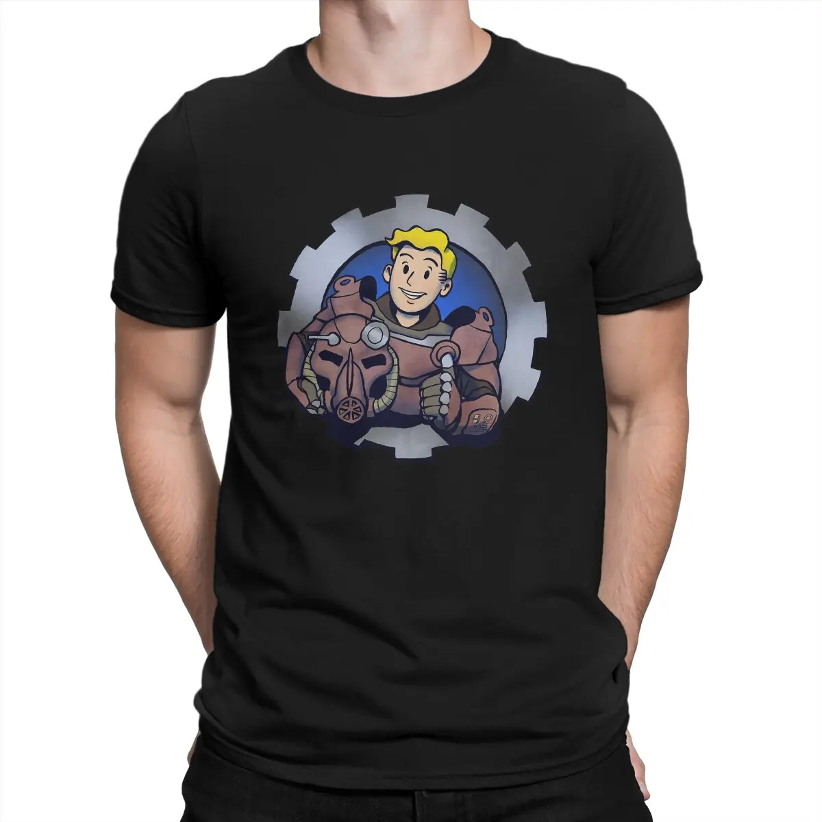 Vault Boy Men T Shirt Fallout Crazy Tees Short Sleeve O Neck T-Shirts Cotton Gift Idea Tops
Vault Boy Men T Shirt Fallout Crazy Tees Short Sleeve O Neck T-Shirts Cotton Gift Idea Tops