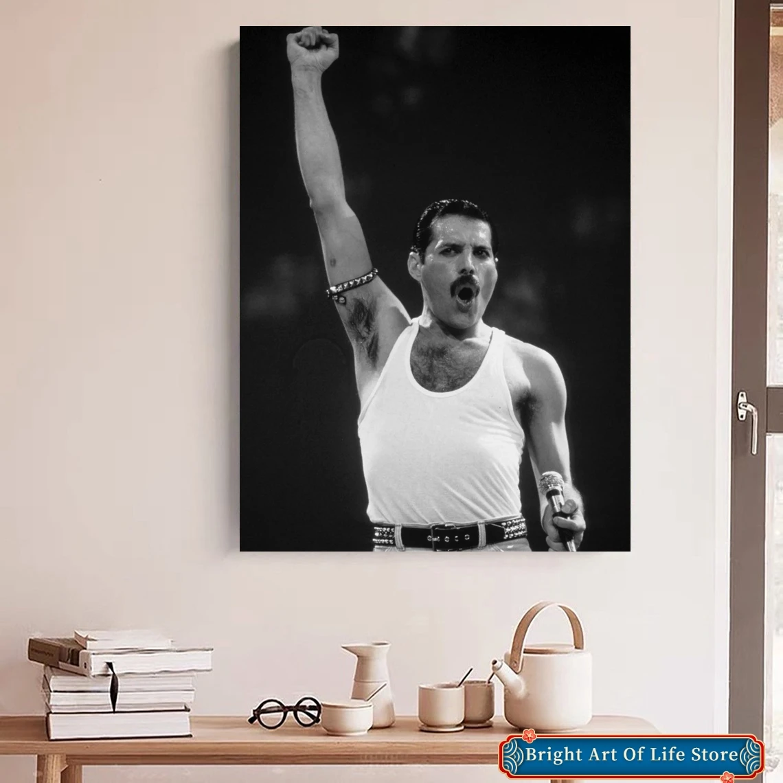 Freddie Mercury on stage for Live Aid фотопечать на холсте Звездный актер домашний декор настенное Искусство (без рамки)
Freddie Mercury on stage for Live Aid фотопечать на холсте Звездный актер домашний декор настенное Искусство (без рамки)