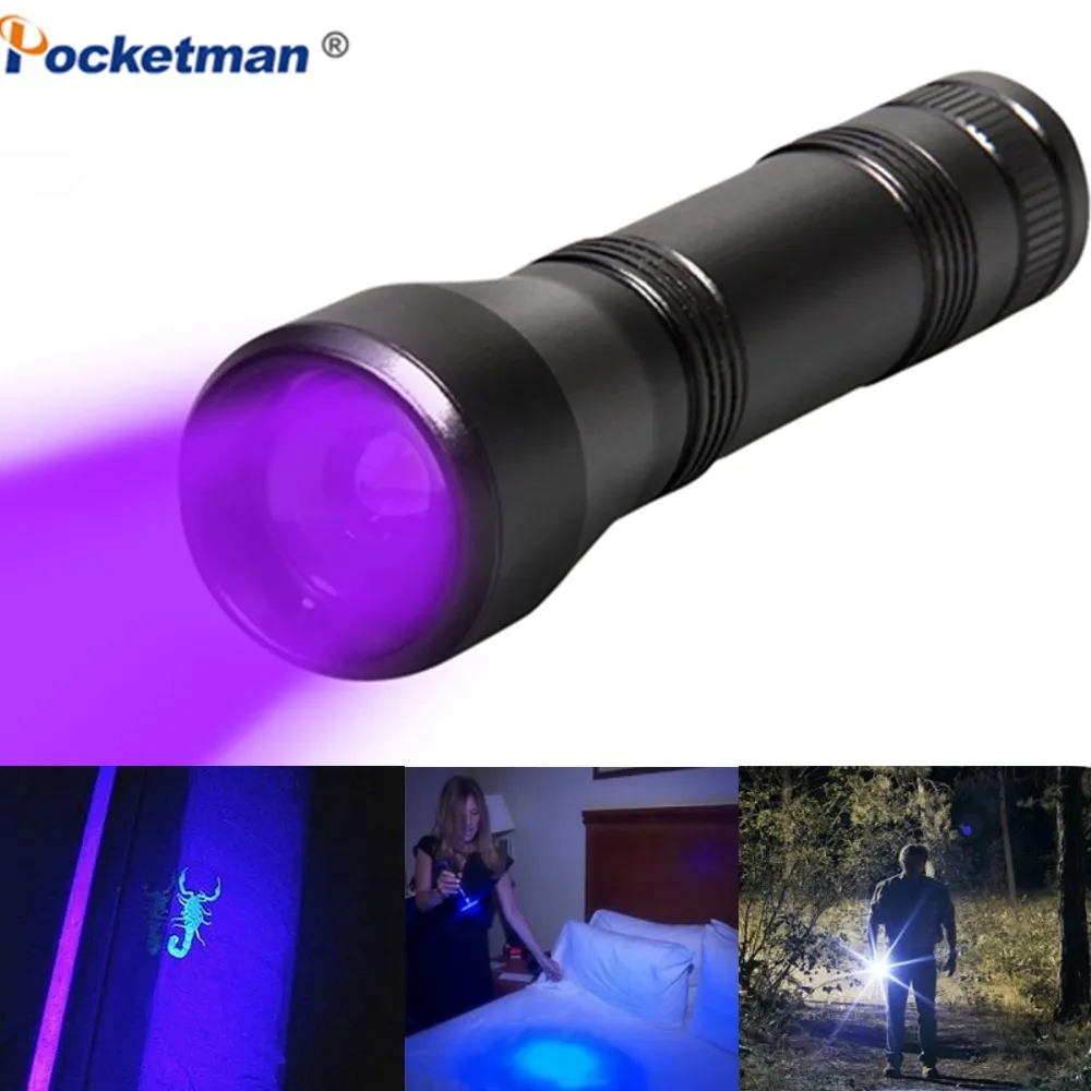 5 Mode Zoomable Flashlamp LED UV Flashlight UV Light L2/T6 White Light LED Torch Light 395nm Blacklight Camping Lantern
5 Mode Zoomable Flashlamp LED UV Flashlight UV Light L2/T6 White Light LED Torch Light 395nm Blacklight Camping Lantern